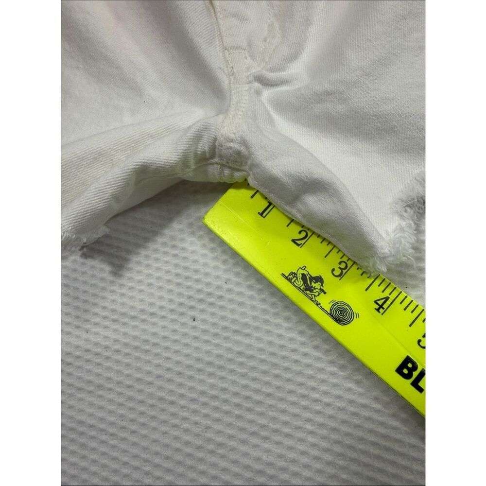 NWT Polo Ralph Lauren White Denim Raw-Hem Crosby Shorts Size 29 - Picture 8 of 11